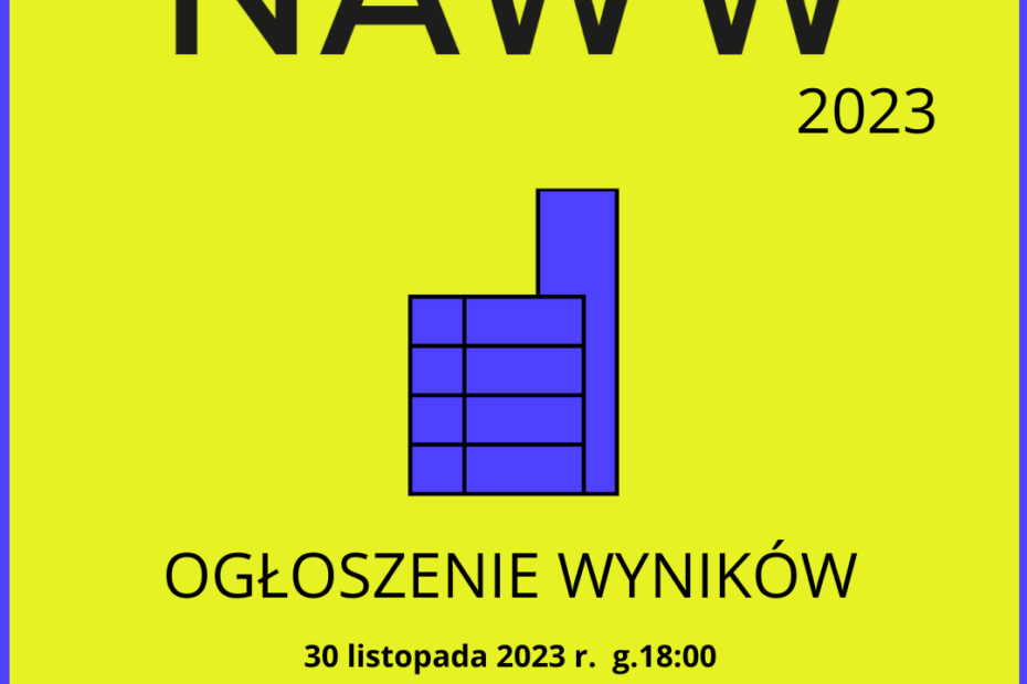 ogłoszenie wyników NAWW 2023